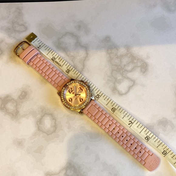 Juicy Couture Watch - Pink Silicone Band & Rose Gold Accents main image 7